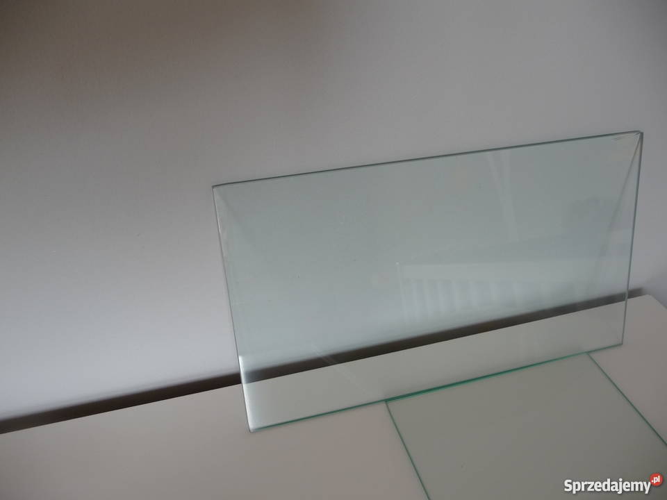Półki szklane prostokątne 38x21 2 sztuki Szafy, regały, półki Poznań sprzedam