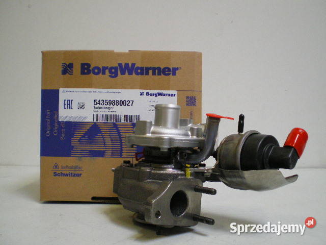 Nowa turbosprężarka BorgWarner KKK 54359880027 Siedlce