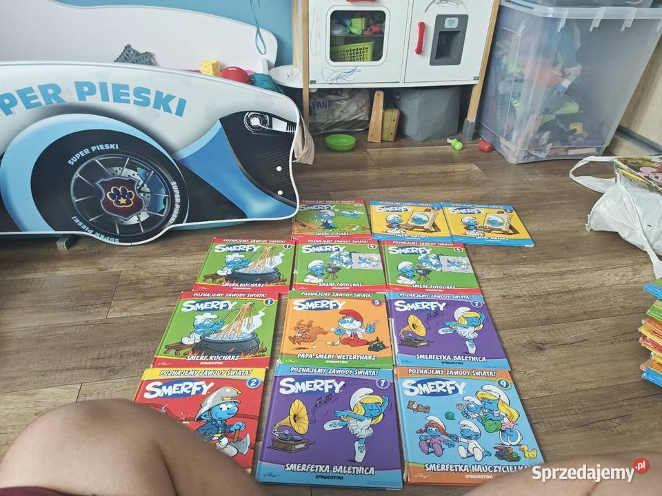 Smerfy poznajemy zawody świata 1 sztuka 10 dla przedszkolaków (3-5 lat)  Książki dla dzieci Łódź