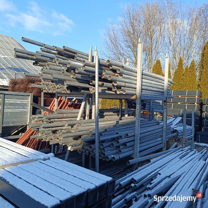 Rura słupek ocynk II gatunek fi 60 dł 2 m podkarpackie Baranów Sandomierski
