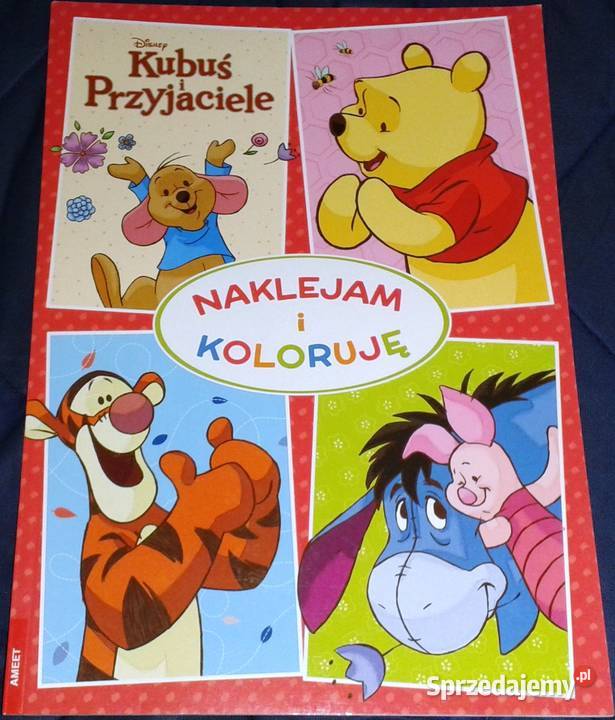 Kubuś i Przyjaciele Naklejam i Koloruję A A