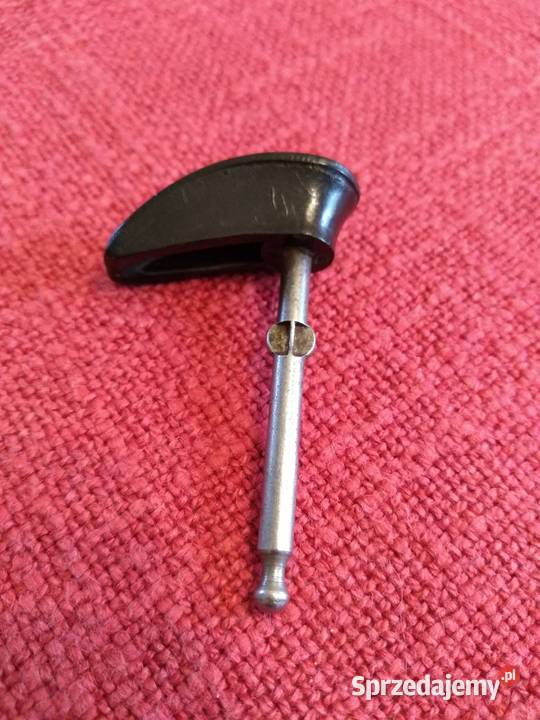 Oryginalny kluczyk do stacyjki WSK 125 czarny Wrocław