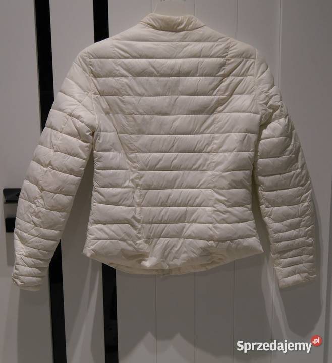 Bershka świetna śmietankowa kurtka 34 XS