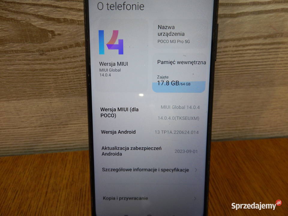 Telefon Poco M3 Pro 5G 464GB Leżajsk