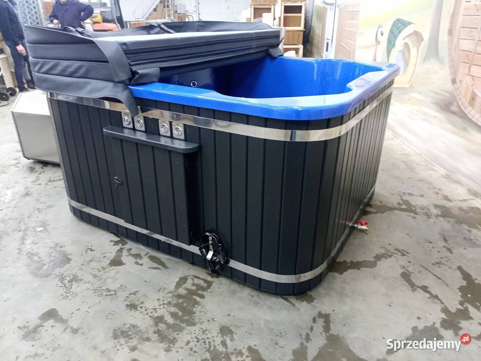 Jacuzzi Ogrodowe Gorąca Beczka Kwadratowa Balia Krotoszyn
