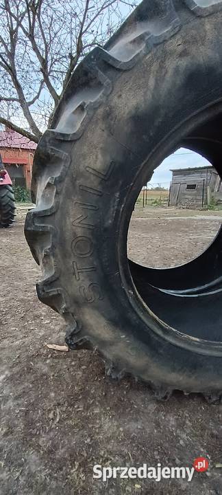 Sprzedam opony 149 R 28 Stomil Olsztyn radialne Opony rolnicze Zamszany