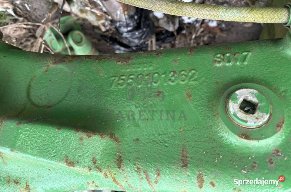 John Deere 7430 7530 E Premium Oś Przednia wielkopolskie sprzedam