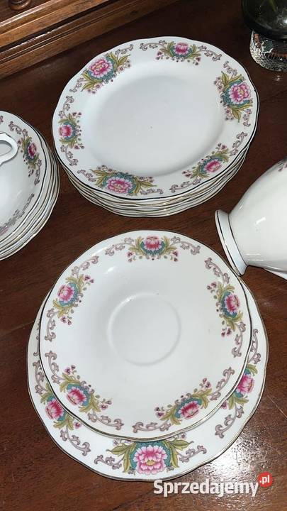 Filiżanka z talerzkiem deserowym Made in China Gdańsk