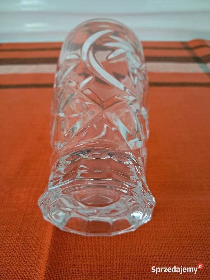 Wazonik kryształowy sprzedam przezroczysty Kraków