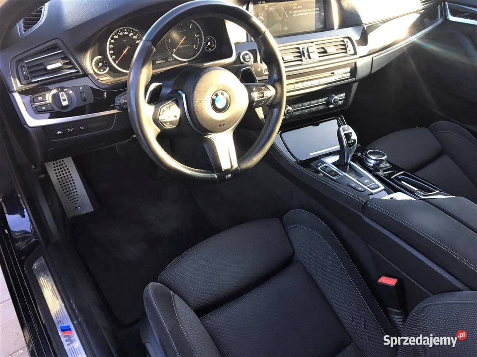 BMW f11 535d xDrive Mpakiet dociągihead przyciemniane szyby Turek