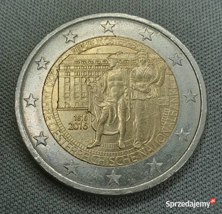 2 euro 2016Austria 200 lat Wałbrzych
