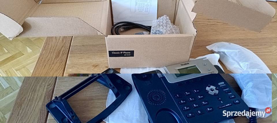 Telefon stacjonarny Yealink SIPT21P E2 Nowy Telefony przewodowe mazowieckie Warszawa