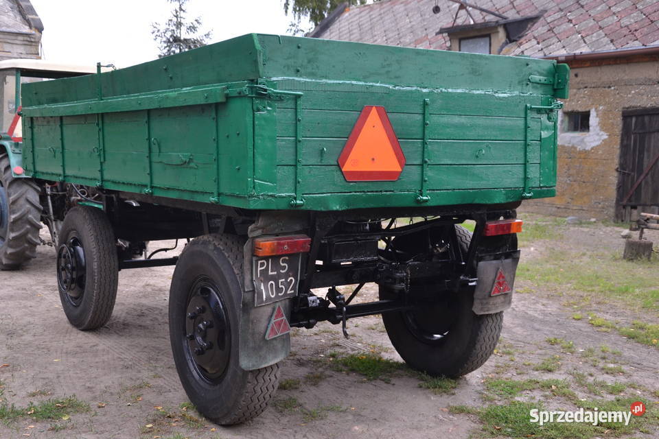 Przyczepa rolniczą Sanok D43 wywrotka 35T nieuszkodzony Miłonice sprzedam