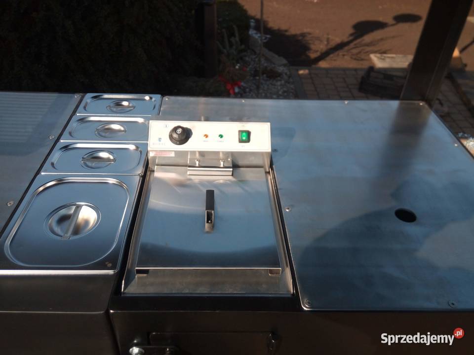 Gastronomiczny grill cateringowy gazowy węglowy Damasławek
