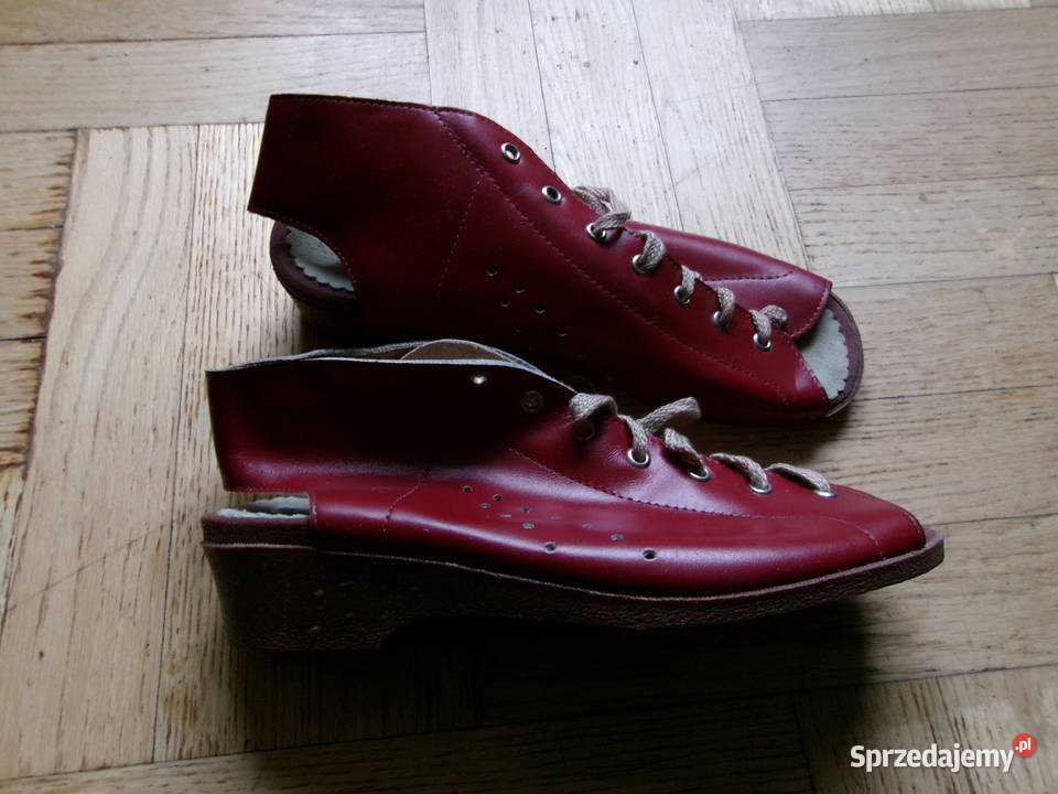 Obuwie robocze zdrowotne damskie skórzane z PRL Legionowo