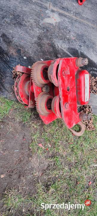 wciągarka łańcuszkowa ręczna jezdna 1t śląskie Bełk