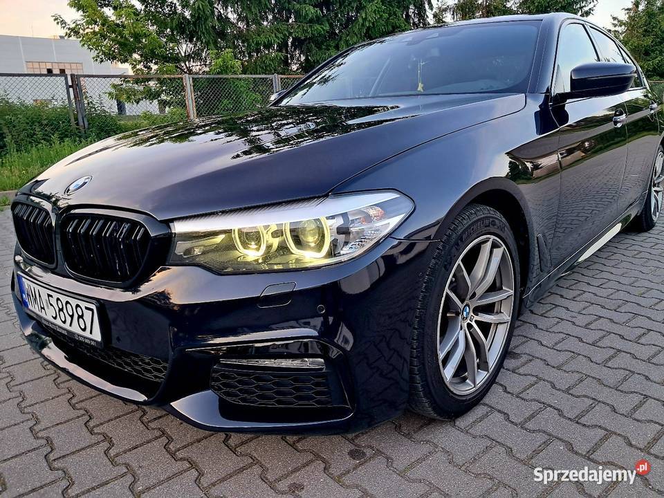 Bmw G30Salon PolskaMa pakiet asystent pasa ruchu Łomża