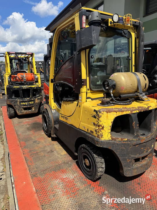 wózek widłowy HYSTER H25FT LPG 2500 330m przesuw gaz Wózki widłowe Działoszyn