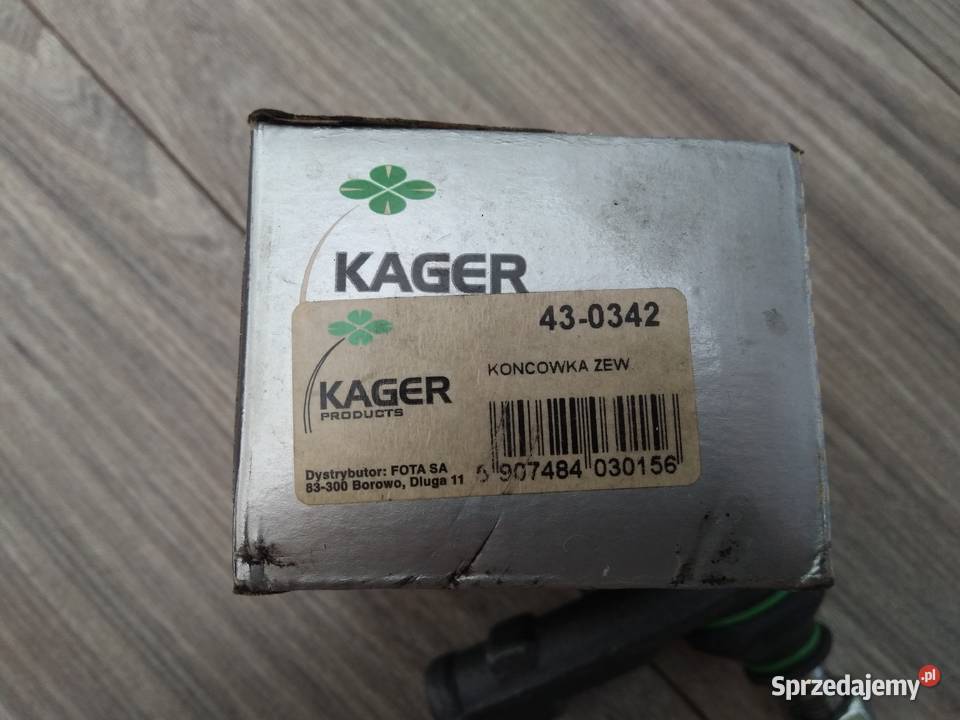 Końcówka drążka lewa Kager 430342 VW Audi Skoda Gdańsk sprzedam