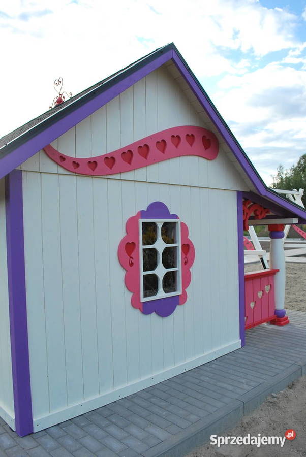 Domek dziewczynek D02 Plac zabaw Przemyśl