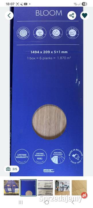 PANEL WINYLOWY QUICKSTEP AVMPU40098 Duża Deska Nowy Tomyśl sprzedam