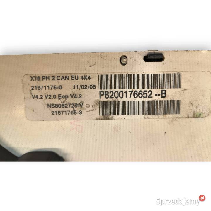 LICZNIK ZEGARY P8200176652B Renault Kangoo 15 19 lubelskie Chełm sprzedam