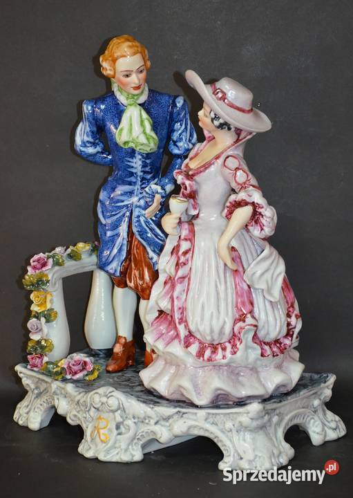 Rocerm porcelana grupa figuralna Idylla kolor i sprzedam