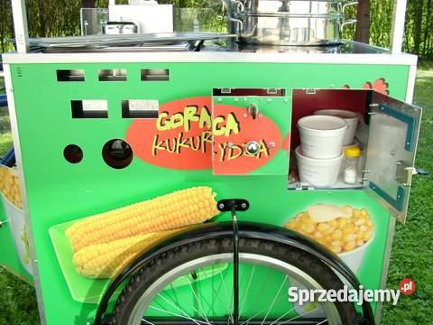 Wózek gastronomiczny kukurydza hotdog Targowiska
