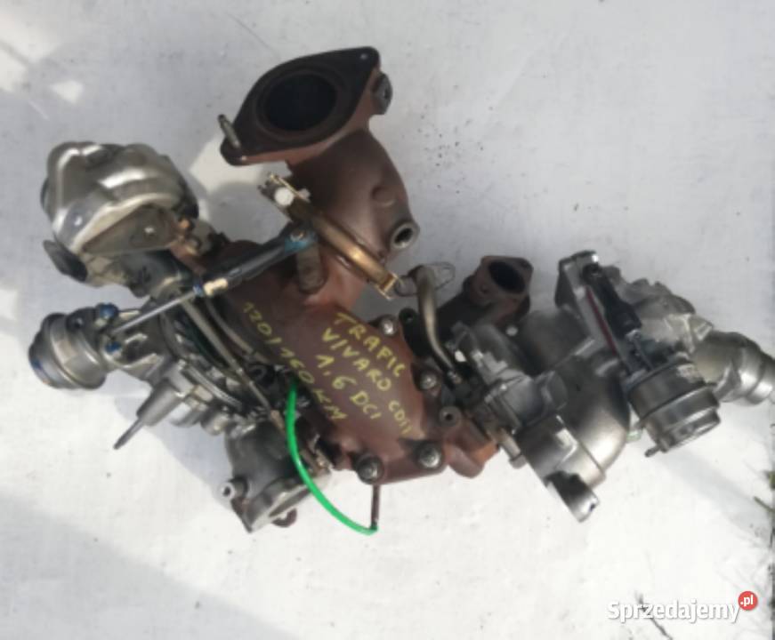 Turbosprężarka Opel Renault 16 DCI BITURBO świętokrzyskie Suchedniów