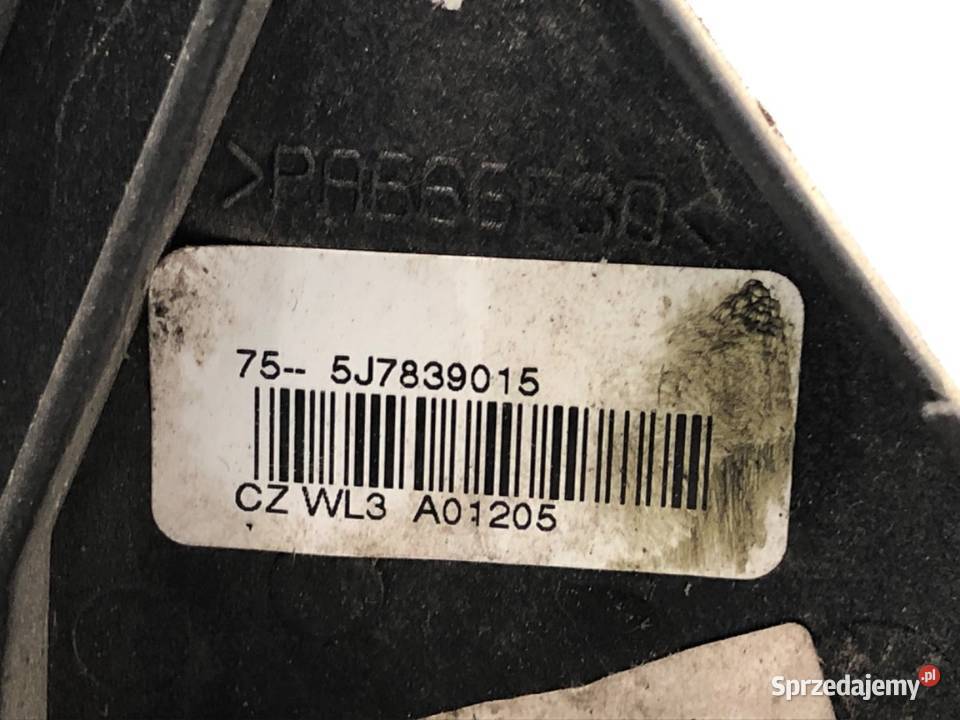 ZAMEK DRZWI LEWY TYŁ SKODA ROOMSTER Hatchback