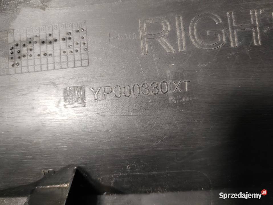 Listwa Drzwi Prawy Tył Opel Grandland YP000330XT Pleszew