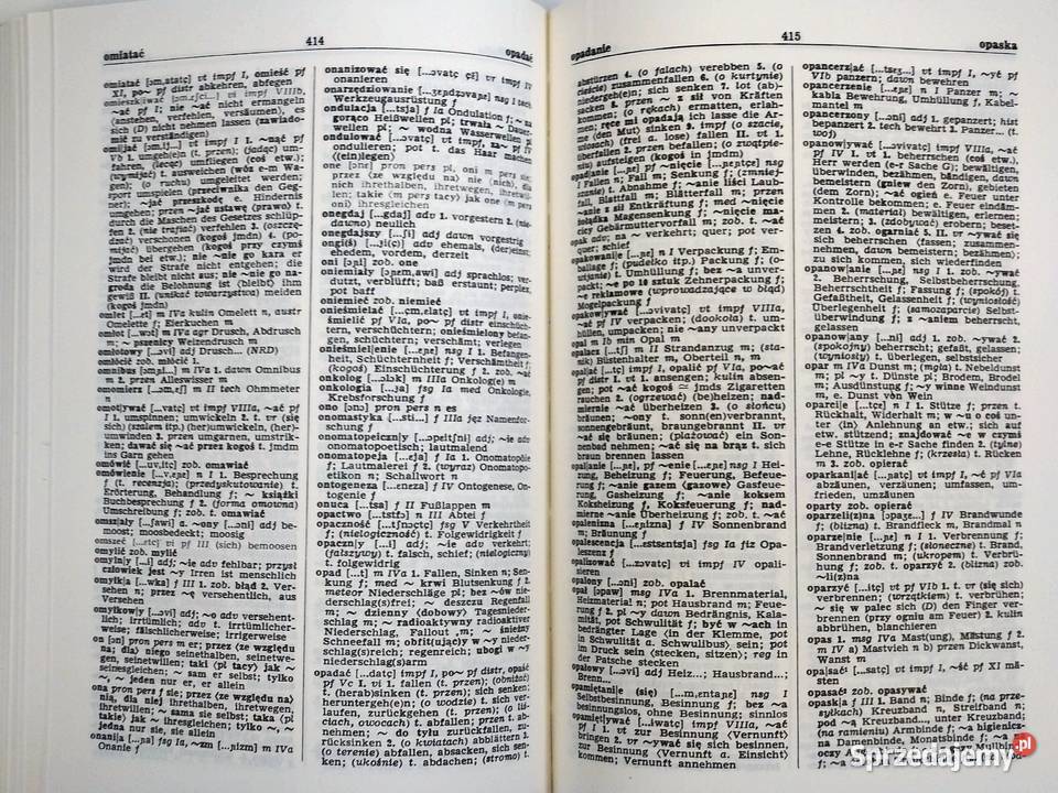 Słownik podręczny polskoniemiecki mazowieckie Warszawa