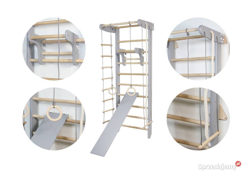 drabinka gimnastyczna Numi Plus szary Kraków