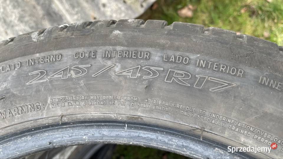 4x 24545r17 Michelin Primacy Opony