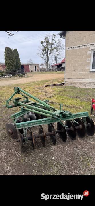 Brona talerzowa 2x8 nieuszkodzony Czerwińsk nad Wisłą