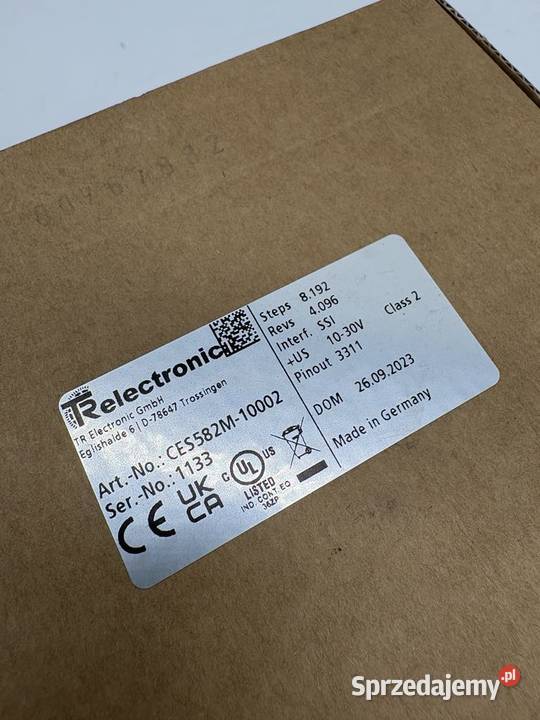 TR Electronic CES582M10002 Rotary encoder Warszawa sprzedam