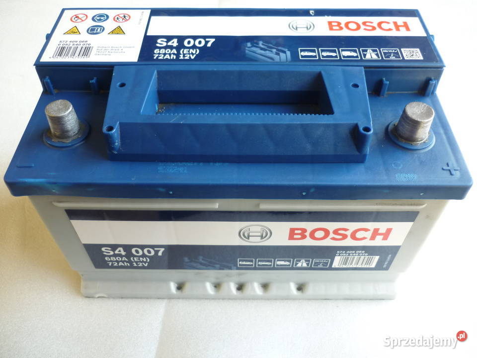 Akumulator BOSCH S4 72AH 680A używany stan Szczodrochowo
