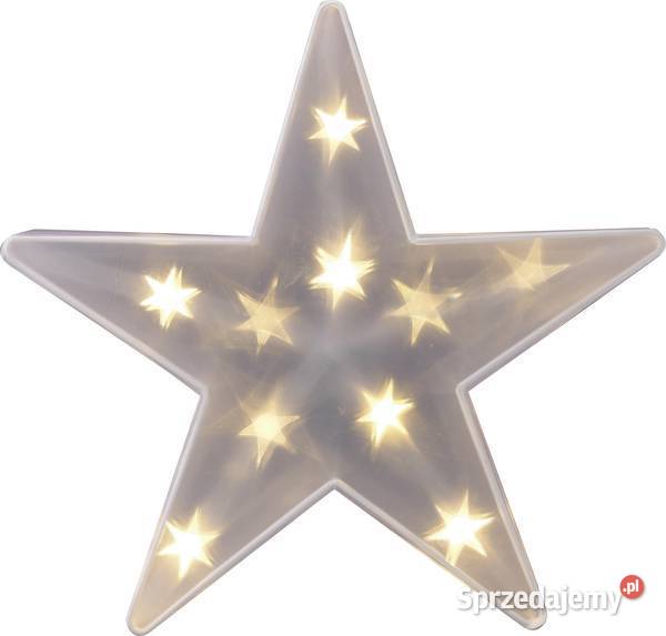 Gwiazda Polarlite PDE04003 325 Hologramy LED biały Szczerbice