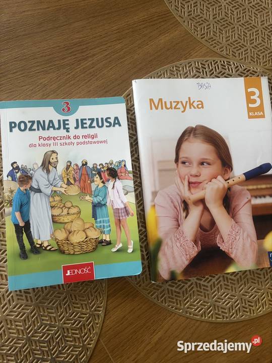 Książki do muzyki i religii klasa 3 Łuków