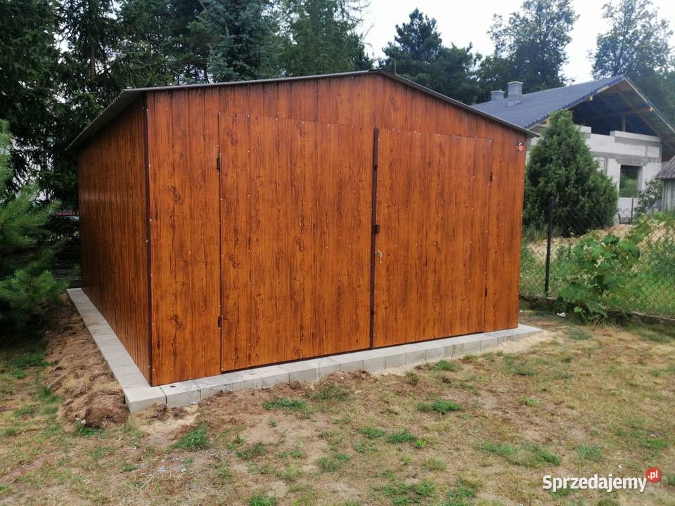 Garaż Blaszany 6x6 4x5 3x5 6x5 OCYNK Wzmocniony Wrocław