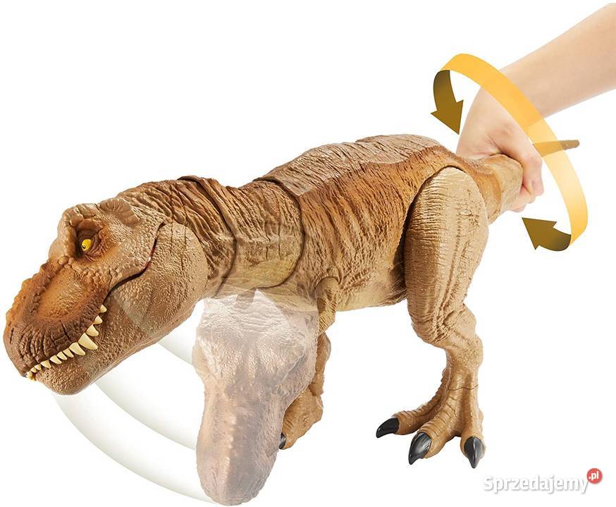 Tyranozaur TRex Park Jurajski Dźwięk Ruch Mogilany
