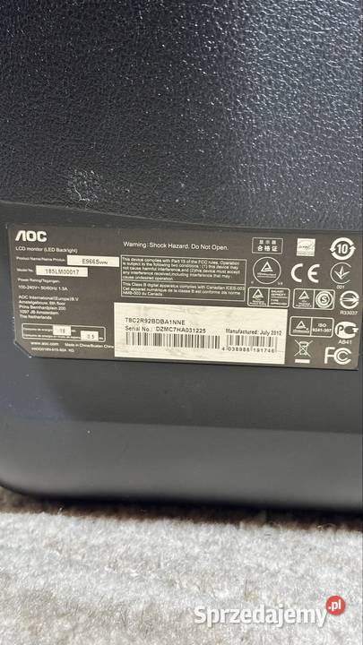 Monitor aocsamsung Kraków