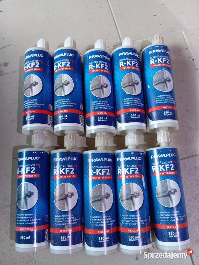 RAWLPLUG RKF2380ml Żywica Poliestrowa Kotwa Kołki i kotwy Ustjanowa Górna