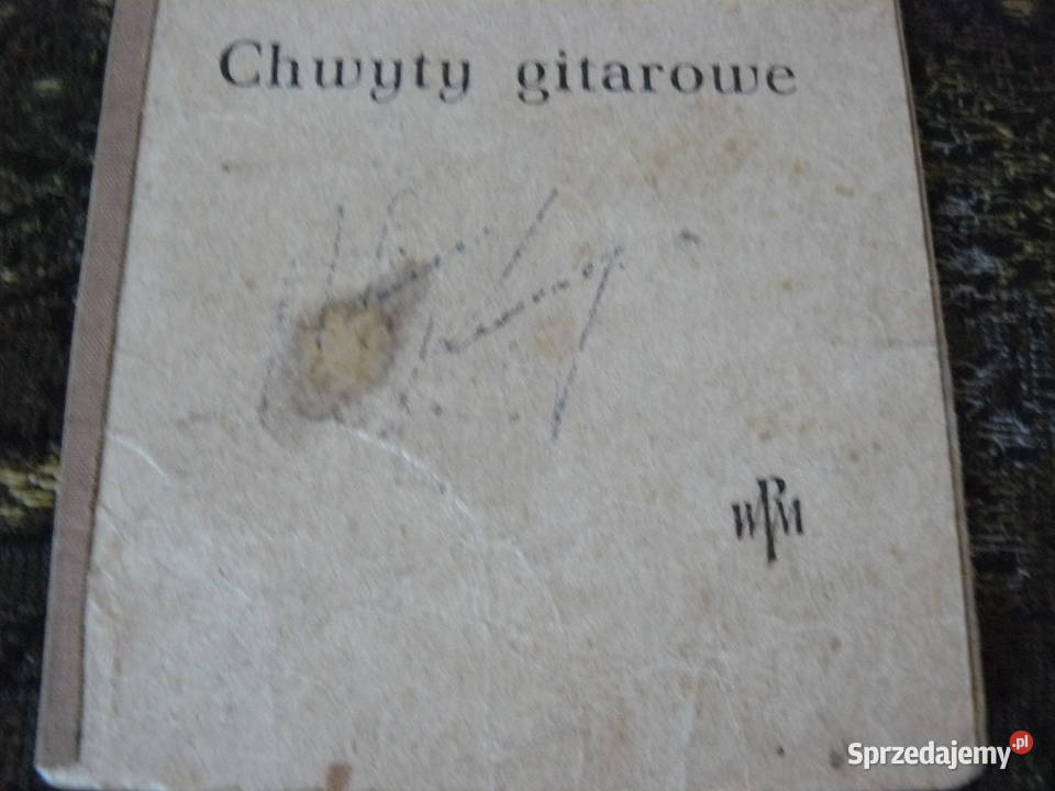 Książka do nauku gry na gitarze chwyty gitarowe Pozostałe