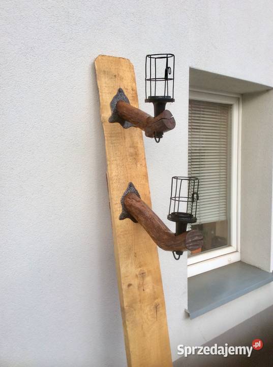 Lampa ścienna Bakelit PRL pomorskie Słupsk