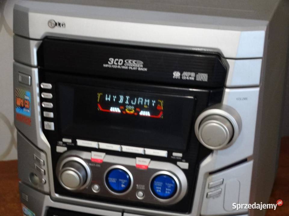 Wieża LG RDS AUX CD sprawna WYSYŁKA Jasło