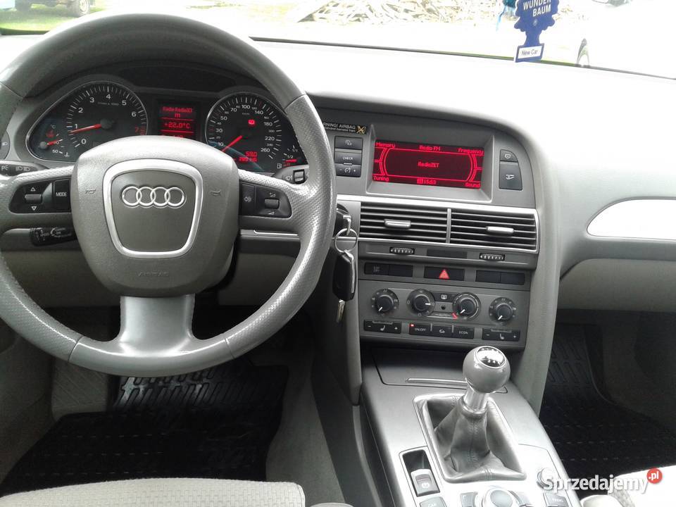AUDI A6 C6 24 BENZYNA GAZ QUATRO MANUAL centralny zamek Niedrzwica Duża