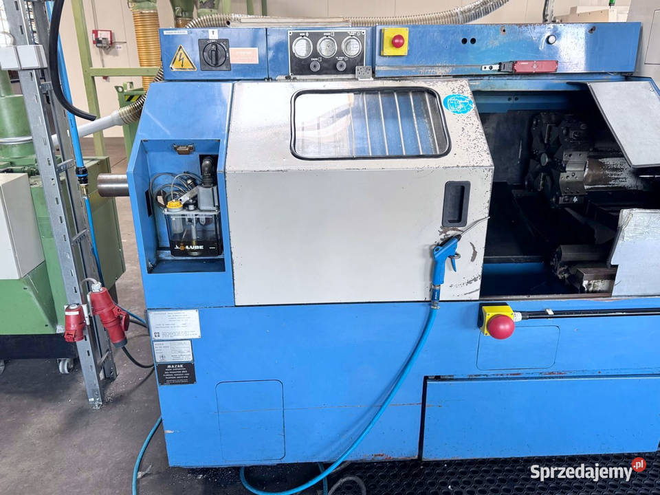 Tokarka CNC MAZAK QT 18 N pracowała w plastiku z lubuskie Zabór