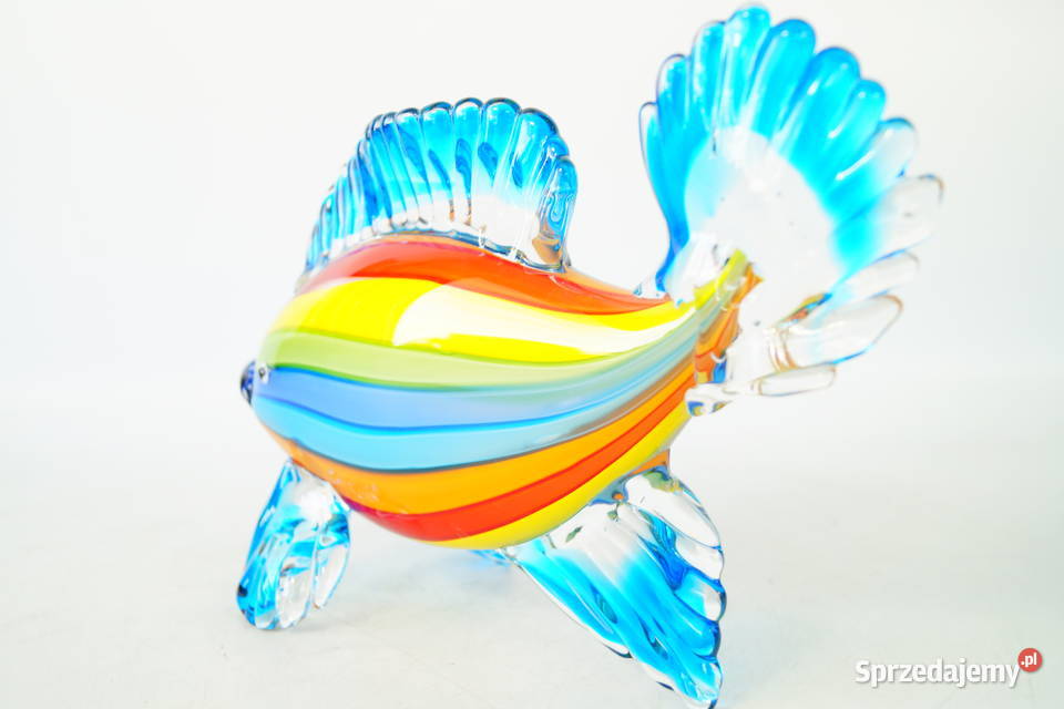 Figura Murano style RYBA rybka kolorowa Gizałki sprzedam