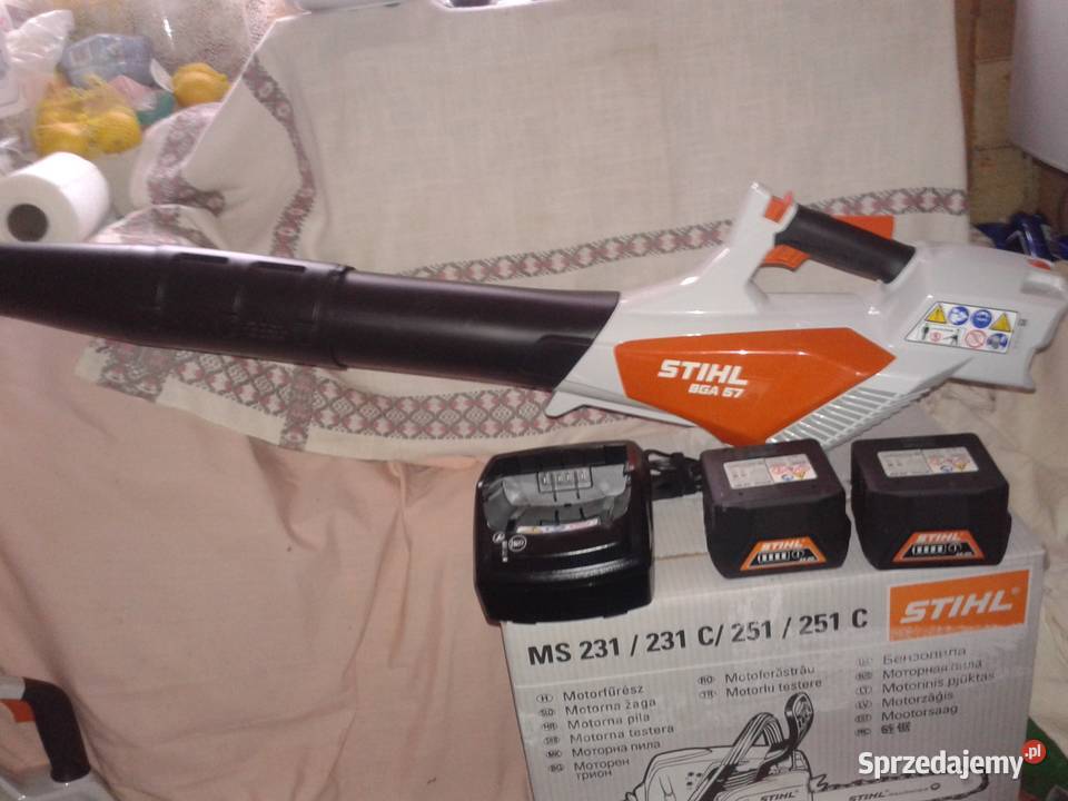 dmuchawa akumulatorowa STIHL BGA 57 ŁAD 2XAKU Pozostałe Ostrowiec Świętokrzyski sprzedam